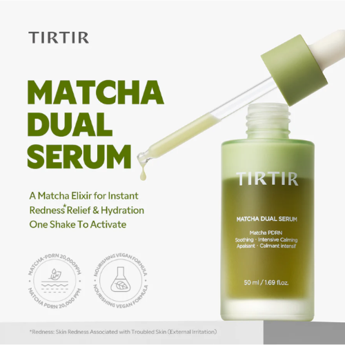 [TIRTIR] Matcha Dual Serum 50ml