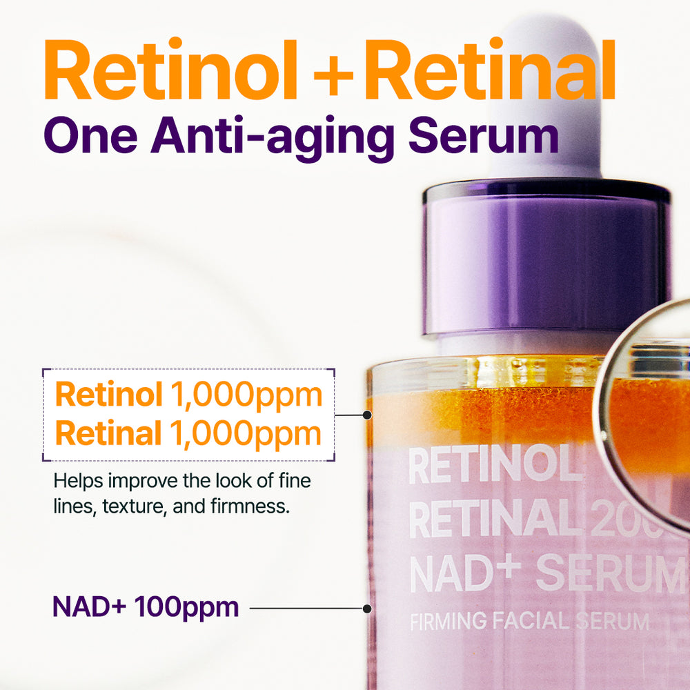 [Purito Seoul] Retinol Retinal 2000 NAD+ Serum 30ml