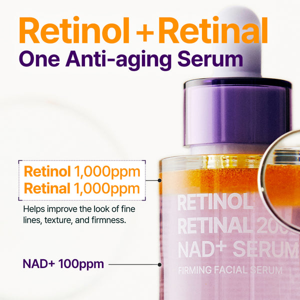 [Purito Seoul] Retinol Retinal 2000 NAD+ Serum 30ml