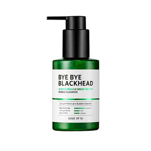 SOMEBYMIByeByeBlackhead30DaysMiracleGreenTeaToxBubbleCleanser120g
