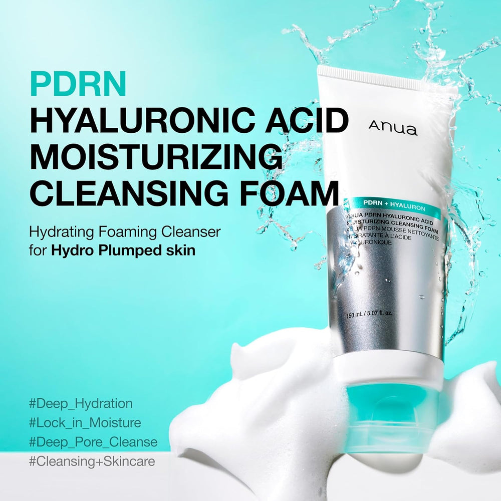 [ANUA] PDRN Hyaluronic Acid Moisturizing Cleansing Foam 150ml