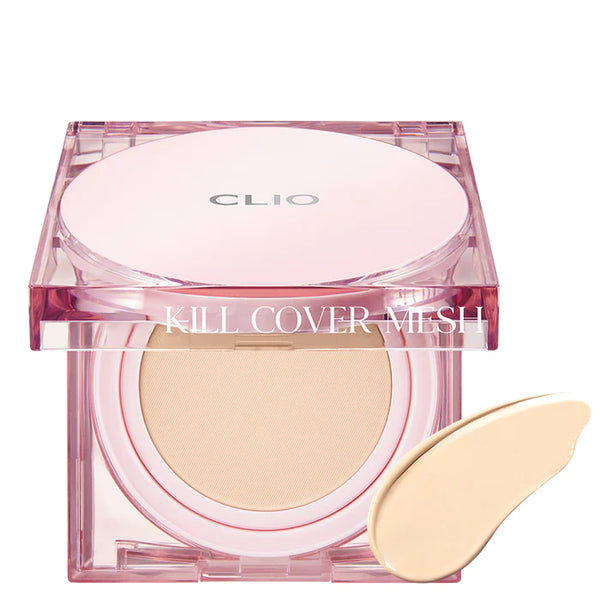 [CLIO] Kill Cover Mesh Glow Cushion Set (+Refill) (3 colors)