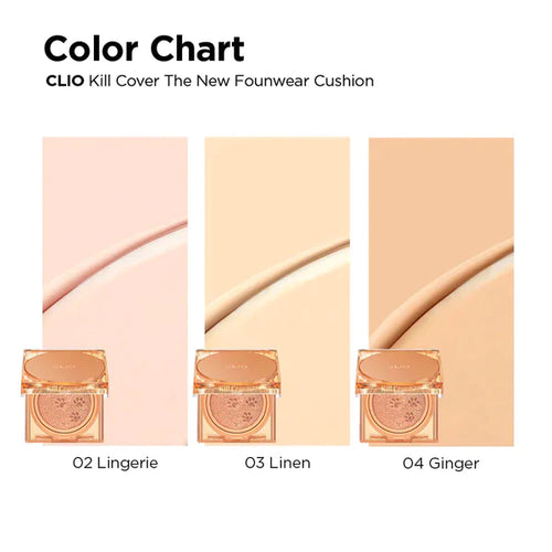 [CLIO] *Koshort Edition* Kill Cover The New Founwear Cushion (3 Colors)