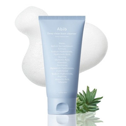 ABIBDEEPCLEANFOAMCLEANSERSEDUMHYALURONFOAM