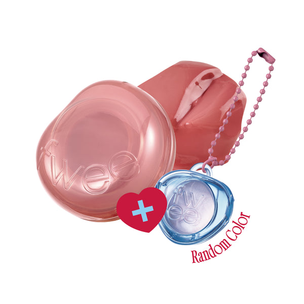 [fwee] *Keyring Set* Lip & Cheek Glowy Jelly Pot