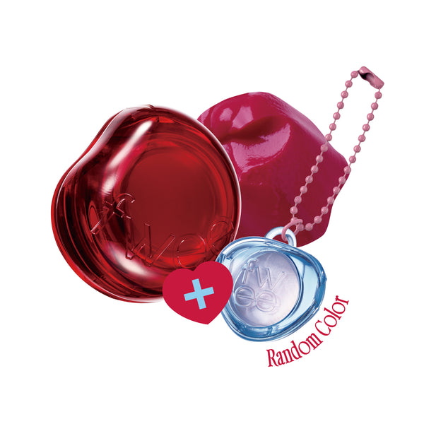 [fwee] *Keyring Set* Lip & Cheek Glowy Jelly Pot
