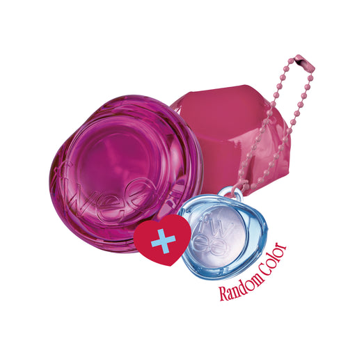 [fwee] *Keyring Set* Lip & Cheek Glowy Jelly Pot