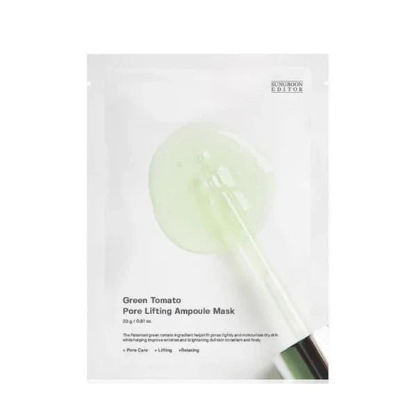 SUNGBOONEDITORGreenTomatoPoreLiftingAmpouleMask