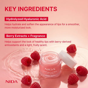 [Nida] Overnight Lip Mask - Berry