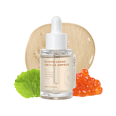 [HEVEBLUE] Salmon Caring Centella Ampoule 30ml